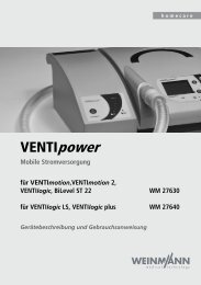 VENTIpower - Weinmann GerÃ¤te fÃ¼r Medizin GmbH + Co. KG