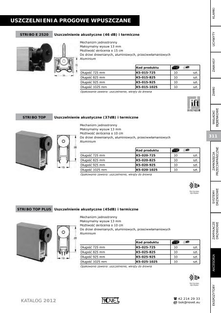 katalog produktowy - Novet