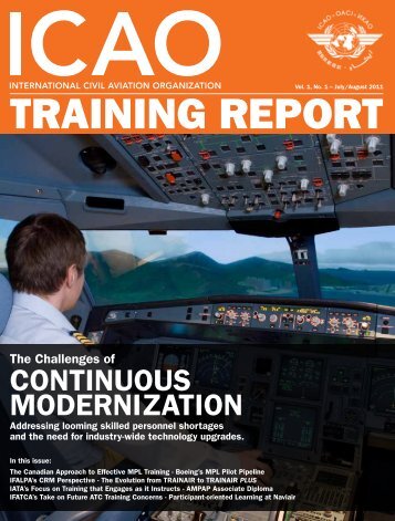 TRAINING REPORT - ICAO - International Civil Aviation Organization