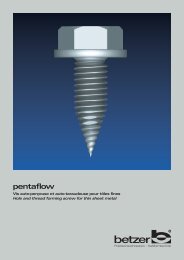 pentaflow - Schrauben Betzer GmbH & Co. KG