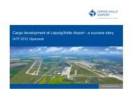 Cargo development at Leipzig/Halle Airport - a success story