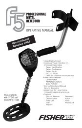 Download Manual - Accurate Metal Detectors