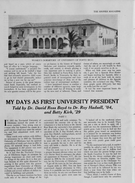 View Article - Digital Collections - University of Oklahoma
