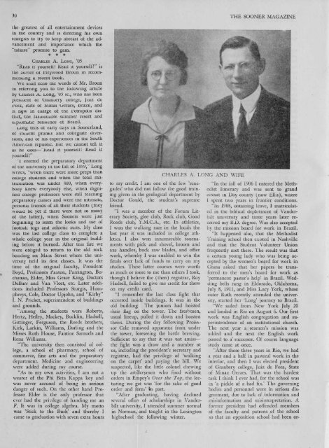 View Article - Digital Collections - University of Oklahoma