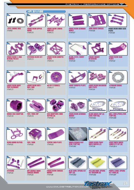 Fastrax Product Catalogue - CML Distribution