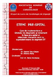 stemi pre stemi pre-spital stemi pre stemi pre-spital - Societatea ...