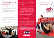 to download the brochure - Vision Personal Training