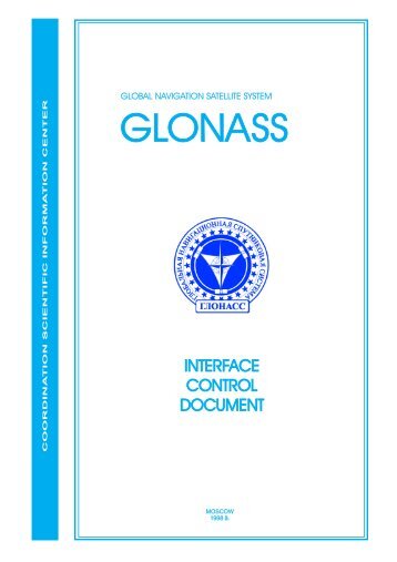 GLONASS Interface Control Document
