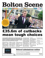 Â£35.6m of cutbacks mean tough choices - Bolton Metropolitan ...