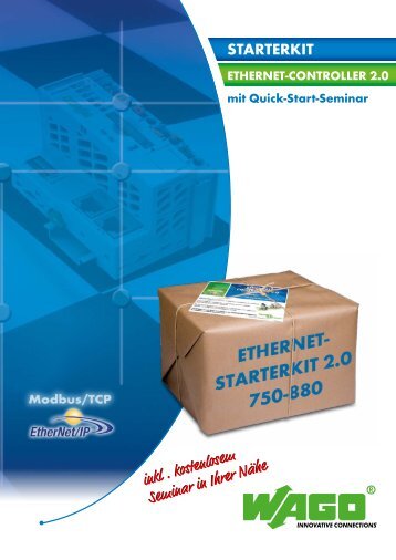 ETHERNET Starterkit 750-880 - Wago