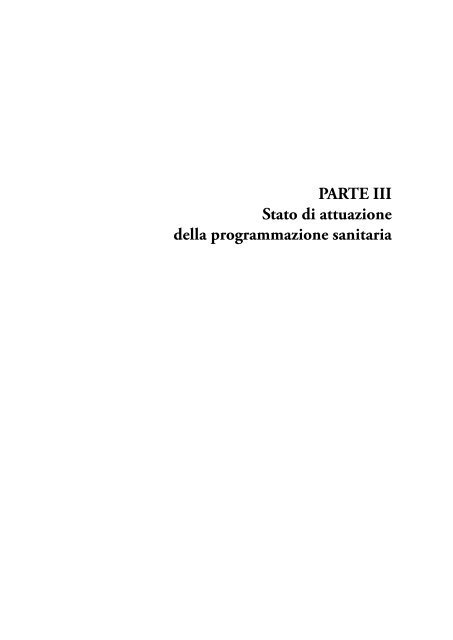 Relazione sullo stato del Servizio Sanitario ... - Trentino Salute