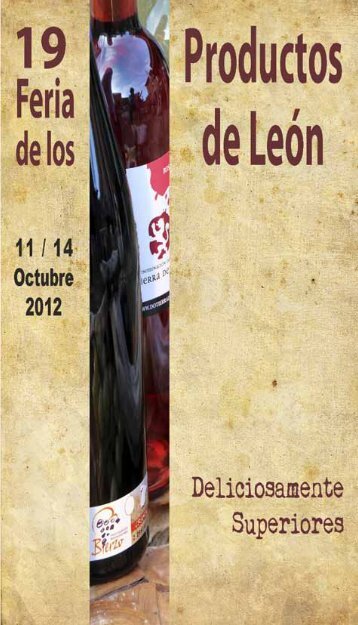 Descargar el programa de la Feria - Diputación de León