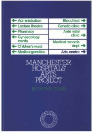 Manchester Hospitals Arts Project - Calouste Gulbenkian Foundation