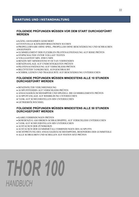 Handbuch Thor 100 - EAPR