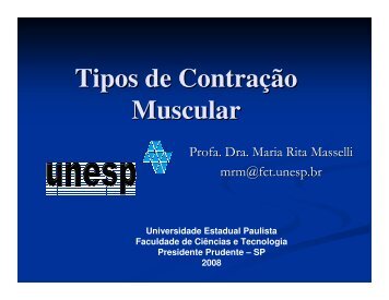 Trabalho Muscular ExcÃªntrico - UNESP