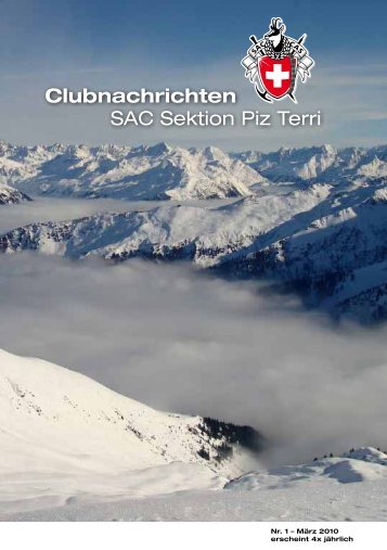 Clubnachrichten SAC Sektion Piz Terri