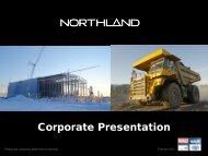 1 - Northland Resources