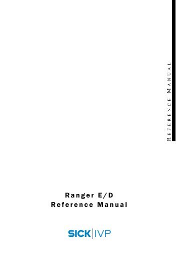 Ranger E/D Reference Manual - CYLOD