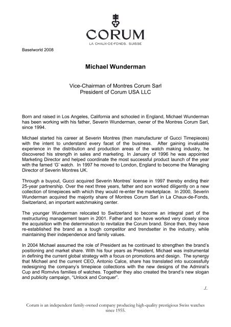 Michael Wunderman