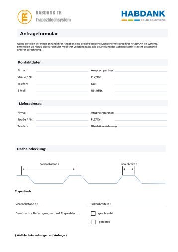 Dachanlage HABDANK TR - Habdank-PV