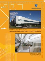 senior design engineering project exposition - College of ...