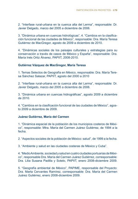 2do Informe - Instituto de GeografÃ­a - Universidad Nacional ...