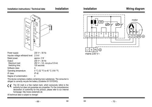 Bedienungsanleitung Rollmat Plus GS - Friedrich-schroeder.de