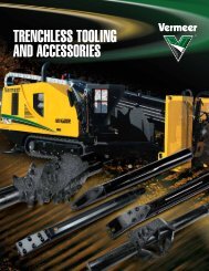 trenchless tooling and accessories - Vermeer of Colorado and ...