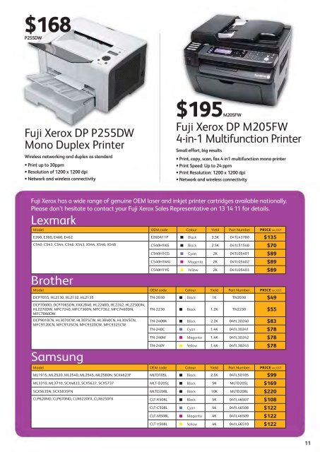 GST - Fuji Xerox Supplies