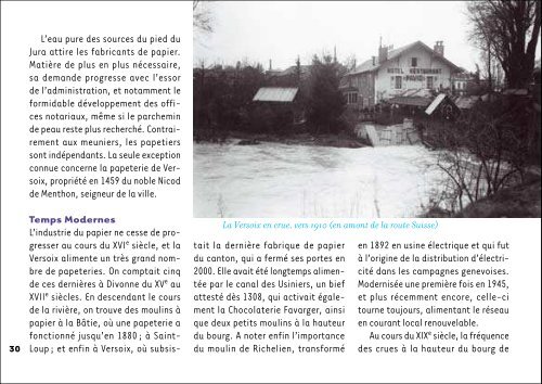 Fiche riviÃ¨re NÂ° 2: La Versoix - Etat de GenÃ¨ve