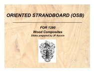 ORIENTED STRANDBOARD (OSB)