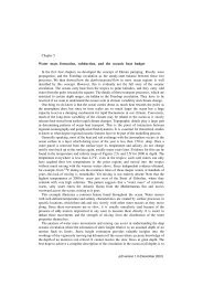 Chapter 5 Water mass formation, subduction, and the oceanic heat ...