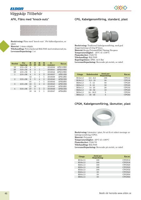 Industrikatalog 90 - Eldon