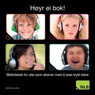 HÃ¸yr ei bok! - nynorsk - NLB