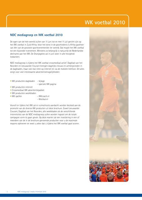 WK voetbal 2010 - NDC mediagroep