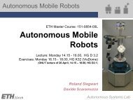 Introduction - Autonomous Systems Lab