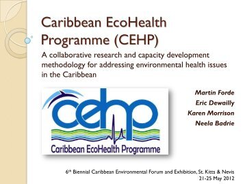 CEHP - Caribbean Environmental Health Institute