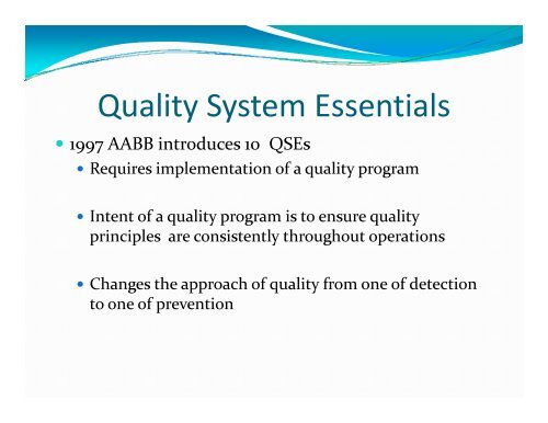 Holly Rapp, MT(ASCP)SBB, CQA(ASQ)CQM/OE Director ...