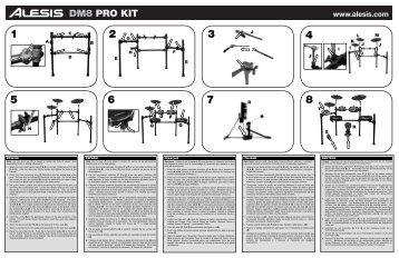 DM8 Pro Kit - Assembly Guide - RevC - Alesis