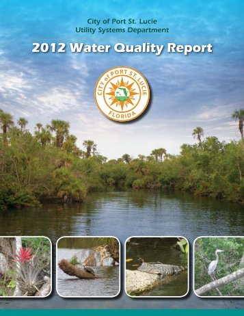 City of Port St. Lucie 2012 Water Quality Report