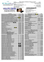 Download PC Quickbuys Pricelist - June 2013 - AffordableCebu