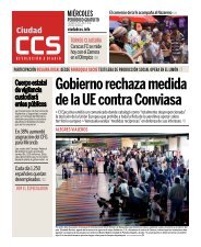 Gobierno rechaza medida de la UE contra Conviasa - Ciudad CCS
