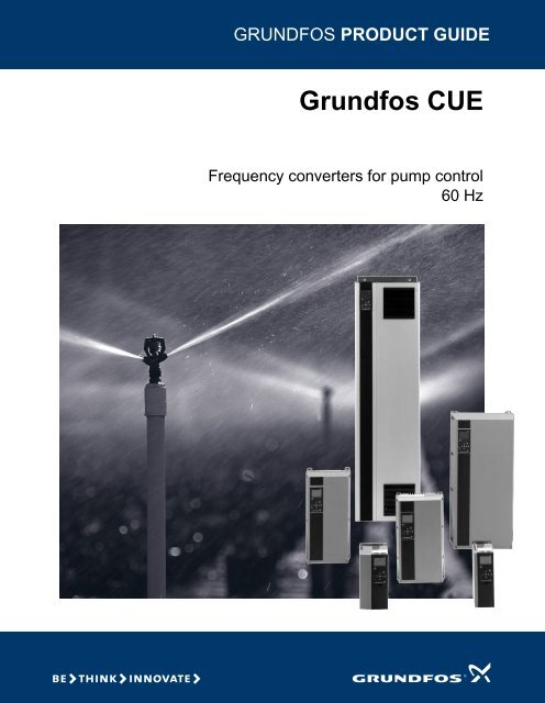 PRODUCT GUIDE Grundfos CUE