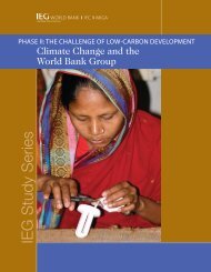 The Challenge of Low-Carbon Development - World Bank Internet ...
