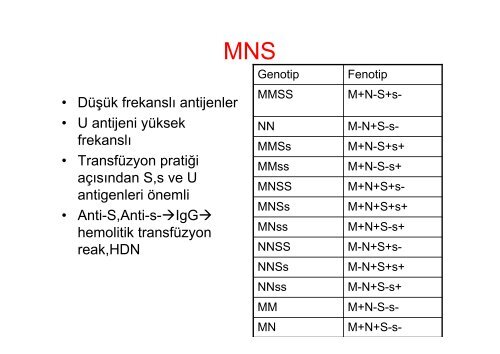 Kan Grubu Sistemleri ve Uygunluk Testleri