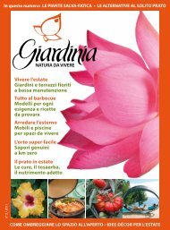 In questo numero: LE PIANTE SALVA-FATICA - Bardin Garden Center