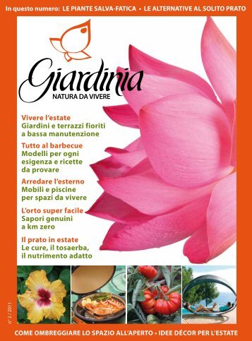 In questo numero: LE PIANTE SALVA-FATICA - Bardin Garden Center