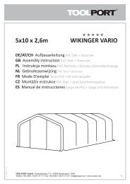 5x10 x 2,6m WIKINGER VARIO