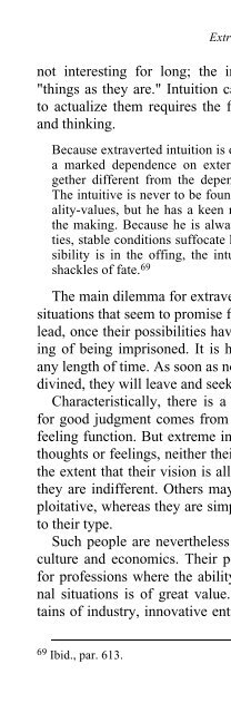 Personality types: Jung's model of typology - Inner City Books