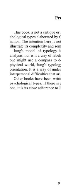 Personality types: Jung's model of typology - Inner City Books